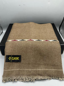 Pure  brown Angora Shawl