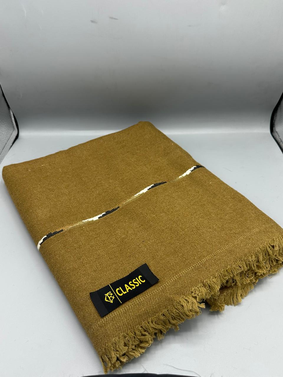 Pure Angora Shawl light camel
