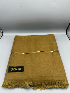 Pure Angora Shawl light camel