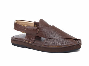 BROWN DOTED KAPTAN COW LEATHER