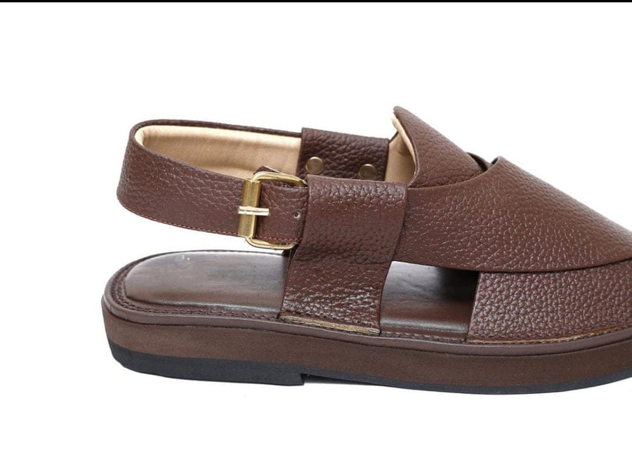 BROWN DOTED KAPTAN COW LEATHER
