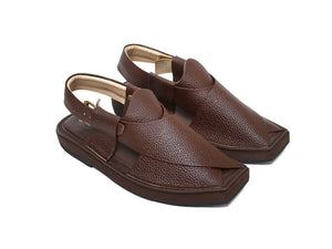 BROWN DOTED KAPTAN COW LEATHER