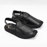 BLACK DOTED KAPTAN COW LEATHER
