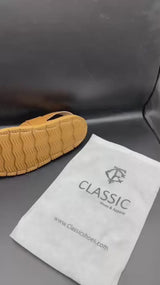 Premium camel Gogo Skechers peshawari Chappal
