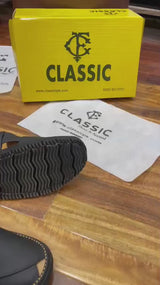 Premium Gogo Skechers black  peshawari Chappal