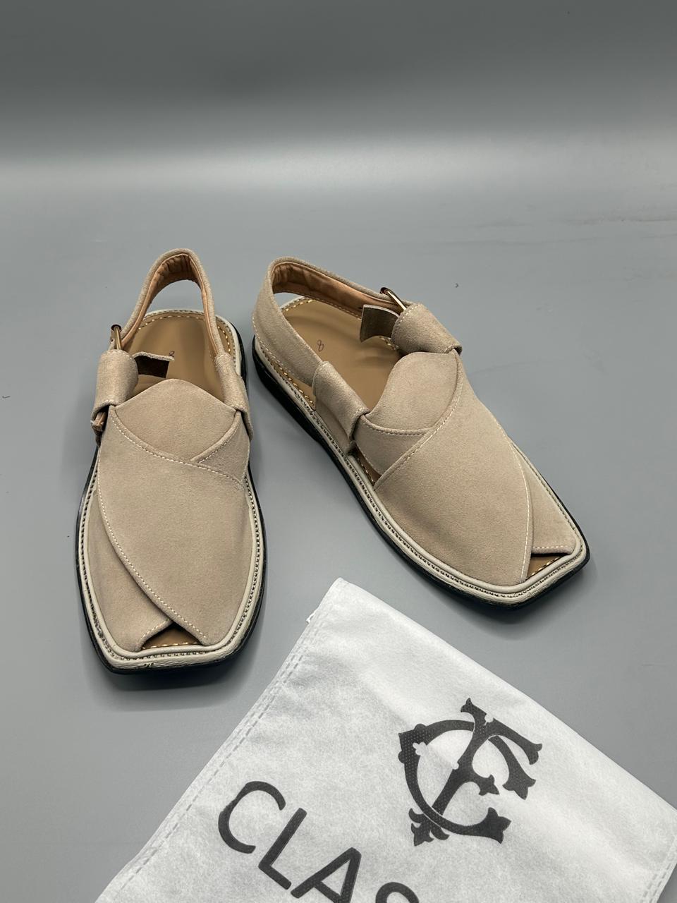 Suede Traditional Grey