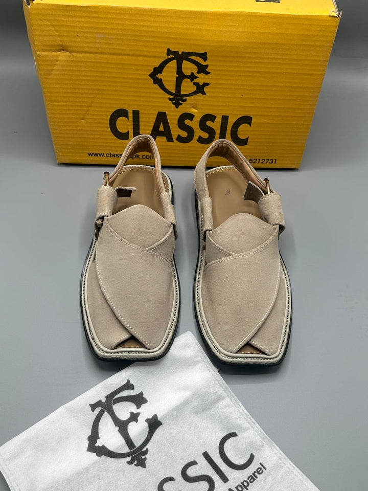 Suede Traditional Grey